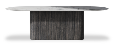 Created by us configuration image showing Arabescato top, Cobolo base