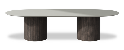 Created by us configuration image showing Royal Botticino top, Mogano base