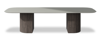 Created by us configuration image showing Royal Botticino top, Mogano base