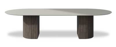 Created by us configuration image showing Royal Botticino top, Mogano base