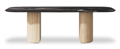 Created by us configuration image showing Black Horse top, Mulberry base
