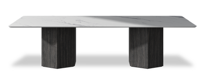 Created by us configuration image showing Statuario top, Cobolo base
