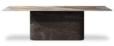 Created by us configuration image showing Golden Ambra top, Pietra Grey base