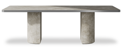 Created by us configuration image showing Fior Di Bosco top, Fior Di Bosco base and Brushed Steel metal edge