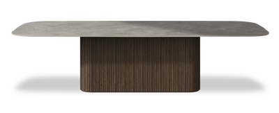 Created by us configuration image showing Fior Di Bosco top, American Walnut base