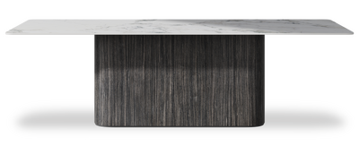 Created by us configuration image showing Arabescato top, Cobolo base