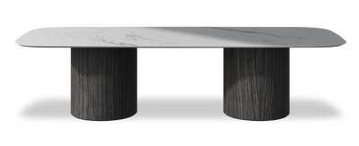 Created by us configuration image showing Statuario top, Cobolo base