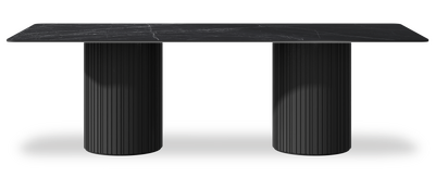 Created by us configuration image showing Dark Marquina top, Jet Black base