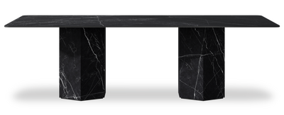 Created by us configuration image showing Dark Marquina top, Dark Marquina base
