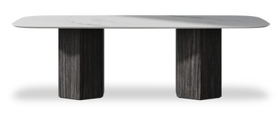 Created by us configuration image showing Statuario top, Cobolo base