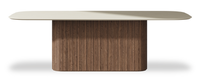 Created by us configuration image showing Royal Botticino top, American Walnut base