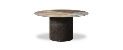Created by us configuration image showing Golden Ambra top, Pietra Grey base