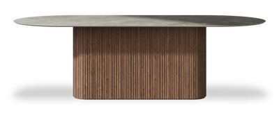Created by us configuration image showing Fior Di Bosco top, American Walnut base