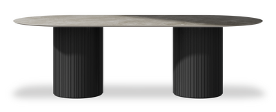 Created by us configuration image showing Fior Di Bosco top, Jet Black base