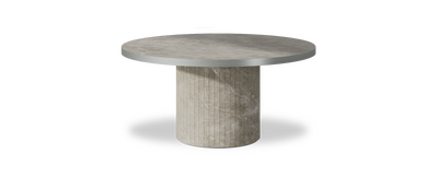 Created by us configuration image showing Fior Di Bosco top, Fior Di Bosco base and Brushed Steel metal edge