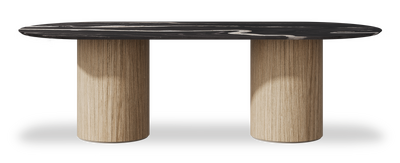 Created by us configuration image showing Black Horse top, Mulberry base