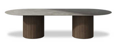 Created by us configuration image showing Fior Di Bosco top, American Walnut base