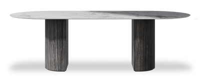 Created by us configuration image showing Arabescato top, Cobolo base