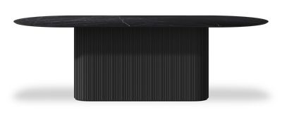 Created by us configuration image showing Dark Marquina top, Jet Black base