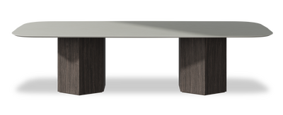 Created by us configuration image showing Royal Botticino top, Mogano base