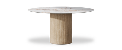 Created by us configuration image showing Calacatta Luxury top, Mulberry base