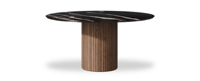 Created by us configuration image showing Black Horse top, American Walnut base