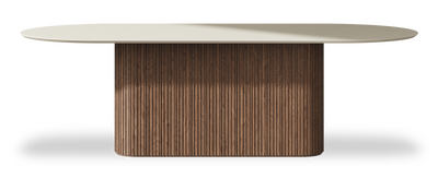 Created by us configuration image showing Royal Botticino top, American Walnut base