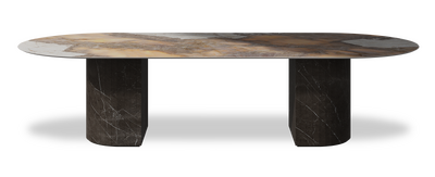 Created by us configuration image showing Golden Ambra top, Pietra Grey base