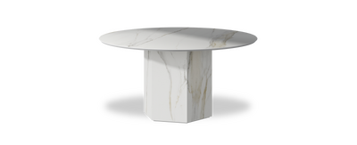 Created by us configuration image showing Calacatta Gold top, Calacatta Gold base