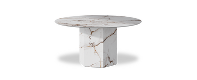 Created by us configuration image showing Calacatta Luxury top, Calacatta Luxury base