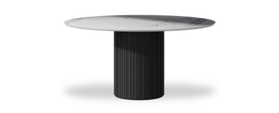 Created by us configuration image showing Statuario top, Jet Black base