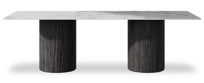 Created by us configuration image showing Arabescato top, Cobolo base