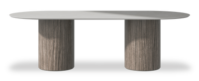 Created by us configuration image showing Mogao White top, Moro base