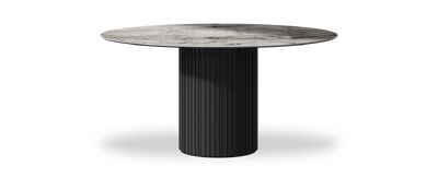 Created by us configuration image showing Laguna Blanca top, Jet Black base