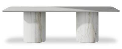 Created by us configuration image showing Calacatta Gold top, Calacatta Gold base