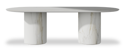 Created by us configuration image showing Calacatta Gold top, Calacatta Gold base