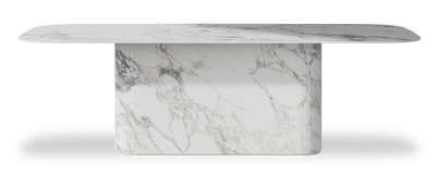 Created by us configuration image showing Arabescato top, Arabescato base