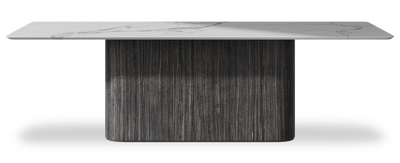 Created by us configuration image showing Arabescato New top, Cobolo base