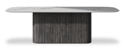 Created by us configuration image showing Arabescato New top, Cobolo base