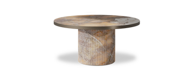 Created by us configuration image showing Golden Ambra top, Golden Ambra base and Decorative Bronze metal edge