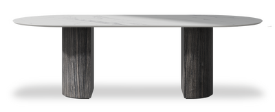 Created by us configuration image showing Statuario top, Cobolo base