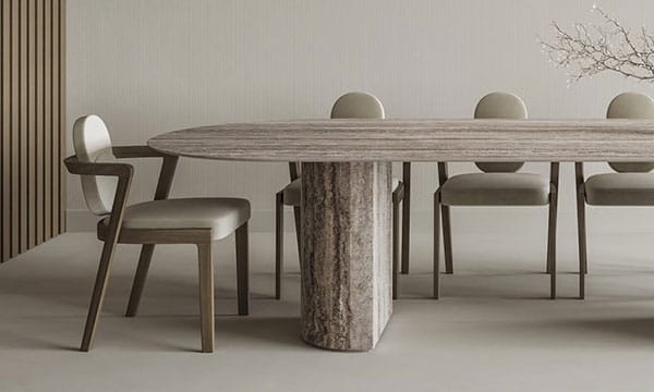 lifestyle image of dining table