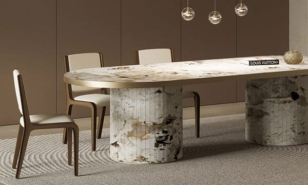 lifestyle image of dining table