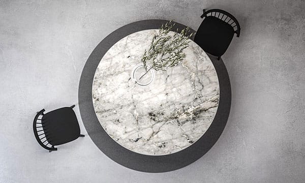 lifestyle image of dining table