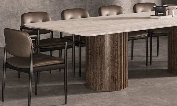 lifestyle image of dining table