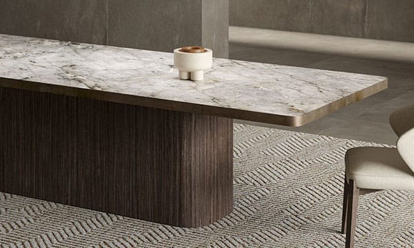 lifestyle image of dining table