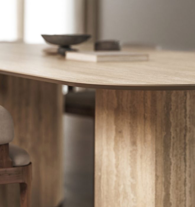 Tavolo Contorno Alveo
