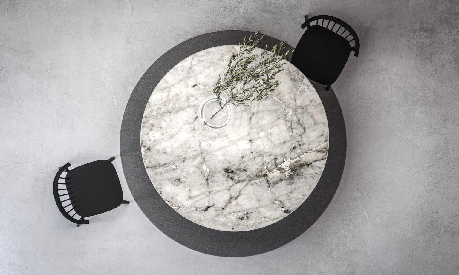 lifestyle image of dining table