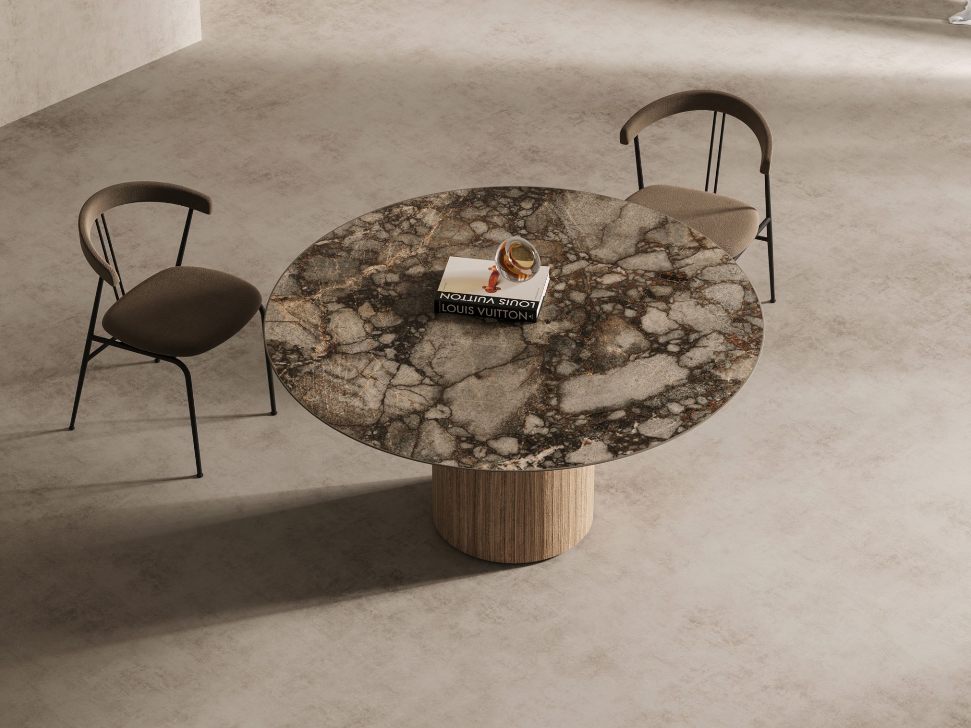 lifestyle image of dining table