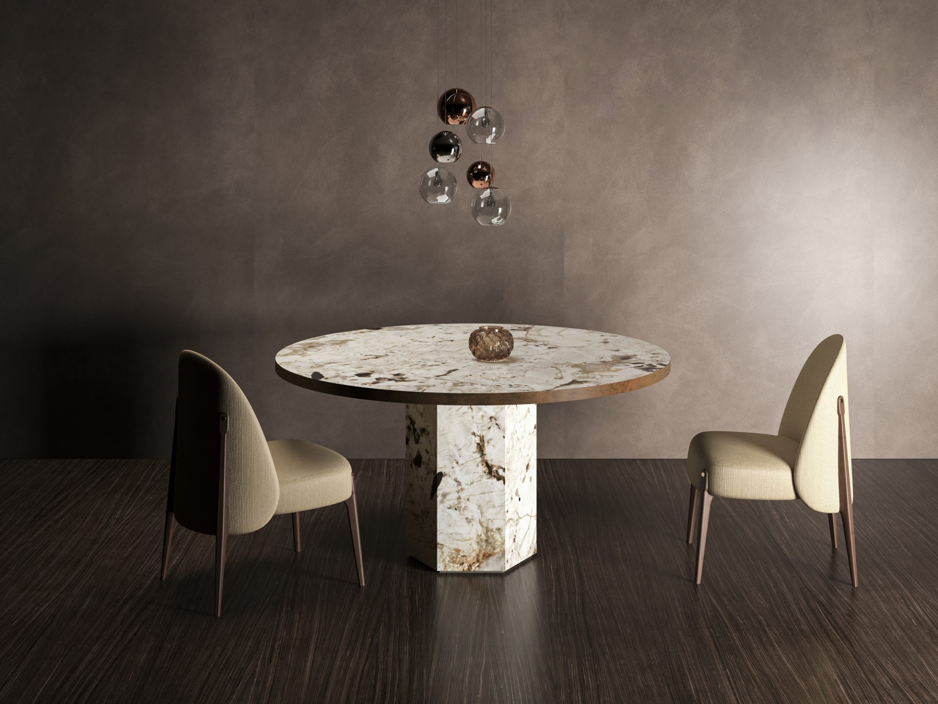 lifestyle image of dining table